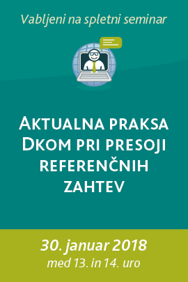 Aktualna praksa DKOM pri presoji referenčnih zahtev
