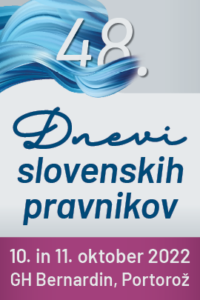 48. Dnevi slovenskih pravnikov