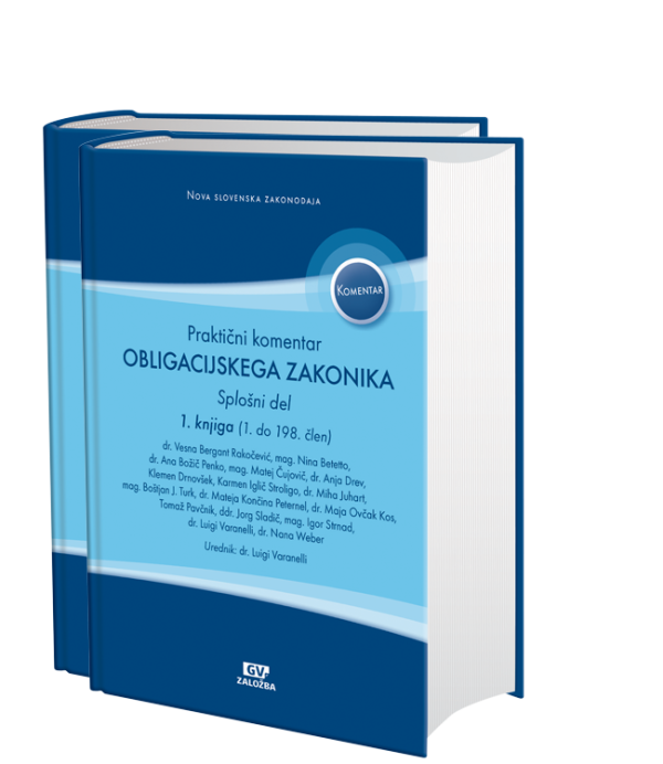 Praktični komentar Obligacijskega zakonika (OZ) – splošni del