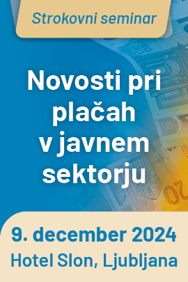 Novosti pri plačah v javnem sektorju