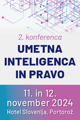 2. konferenca Umetna inteligenca in pravo