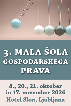 3. Mala šola gospodarskega prava