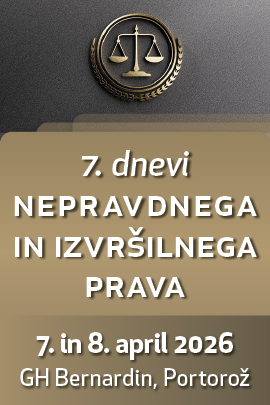 7. dnevi nepravdnega in izvršilnega prava 7. dnevi nepravdnega in izvršilnega prava