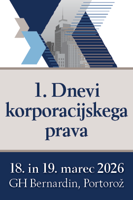 1. Dnevi korporacijskega prava 1. Dnevi korporacijskega prava