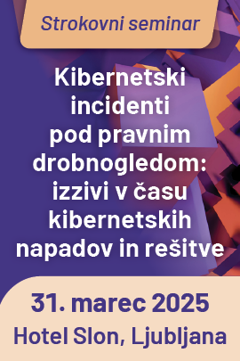 Kibernetski incidenti pod pravnim drobnogledom: izzivi v času kibernetskih napadov in rešitve