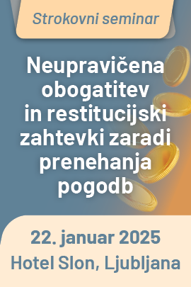 Neupravičena obogatitev in restitucijski zahtevki zaradi prenehanja pogodb