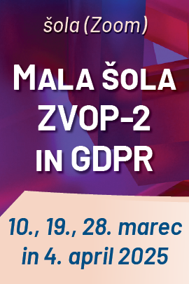 Mala šola ZVOP-2 in GDPR